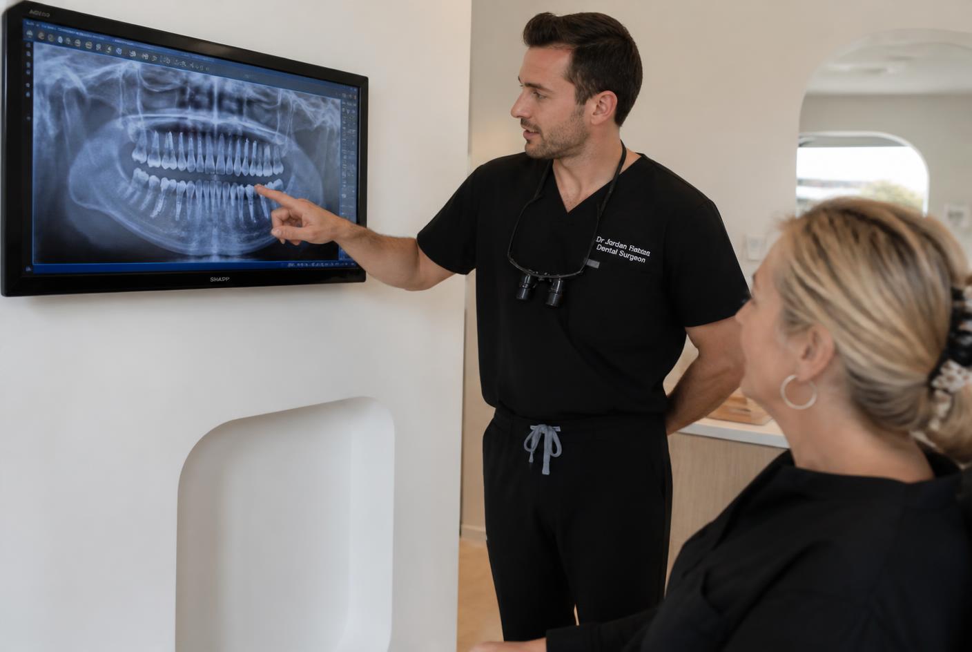 Dental implant treatment at Dental Oasis Tirana